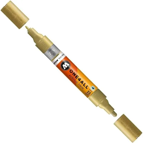 Vista 42 de Molotow ONE4ALL - Marcador acrílico de doble bomba, puntas de 0.059 in y 0.157 in, luz Amazonas, 1 cada uno (227.423)