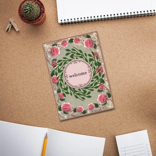 Vista 5 de ALIBBON Troqueles de corona de Navidad para hacer tarjetas, moldes de plantillas de metal, troqueles de fondo para manualidades, álbum de fotos