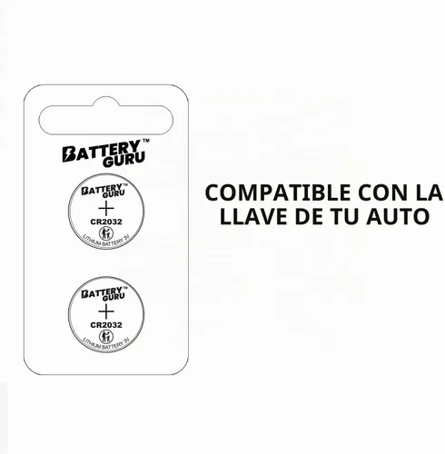 Vista 4 de BatteryGuru - Batería de repuesto para Honda CR-V (seleccionada: 2015-2024 CR-V CR2032 3V Smart Remote Transmister Battery Pack de 2) Powered