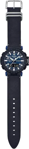 Vista 2 de Casio Pro Trek PRG-650YL-2JF NAVY BLUE SERIES - Reloj solar producto japonés original