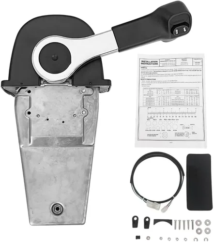 Vista 2 de Caja de control del acelerador marino 06240-ZW5-U20 06240-ZW5-U40 Adecuado para Honda Fueraborda Solo Motor Derecha Control Tirar para abrir
