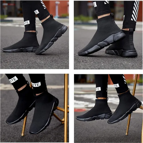 Vista 7 de VAMJAM Zapatos deportivos para hombre, ligeros, transpirables, cómodos, modernos, para caminar