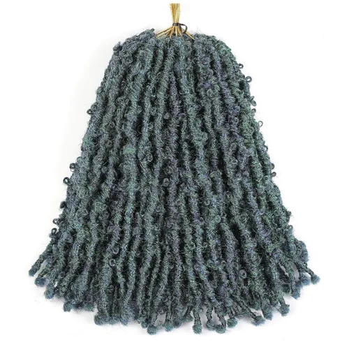 Vista 43 de Superlight Butterfly Locs - Cabello de ganchillo de 12 pulgadas, 6 paquetes