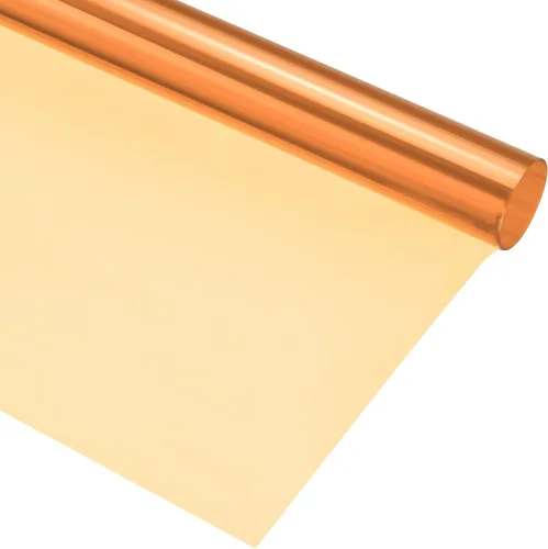 Vista 29 de MECCANIXITY Filtro de gel de iluminación de 15.7 x 19.7 pulgadas, hoja de corrección de color marrón para estudio fotográfico, luz de cabeza roja