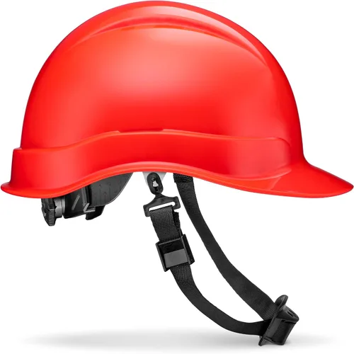 Vista 11 de Casco duro OSHA de color sólido sin ventilación estilo gorra con suspensión de 6 puntos