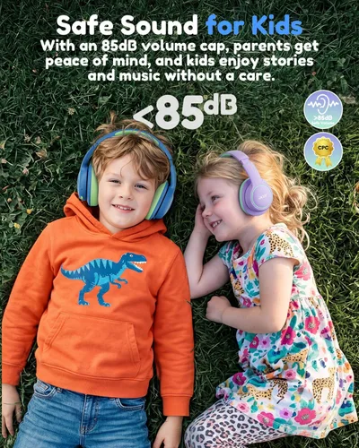 Vista 3 de Acer OHR702 - Auriculares Bluetooth para niños con micrófono integrado