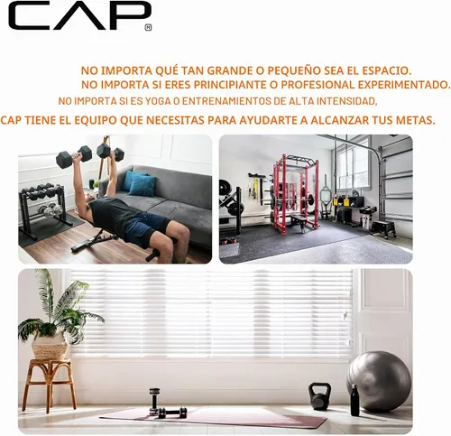 Vista 8 de CAP Barbell Colchoneta de yoga y ejercicio de alta densidad de 1/2 pulgada con correa Múltiples opciones