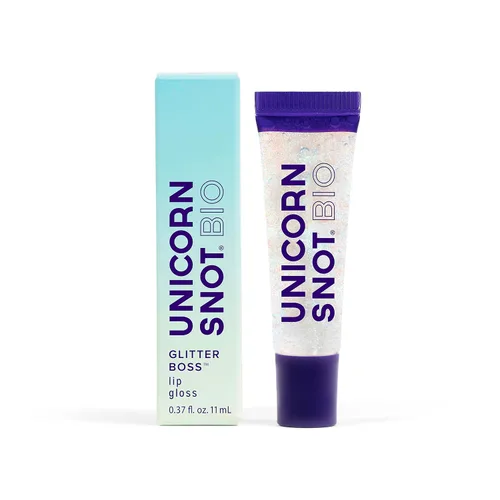 Vista 7 de UNICORN SNOT Brillo de labios, brillo de labios brillante de larga duración, vegano y libre de crueldad, fórmula no pegajosa, brillo de labios