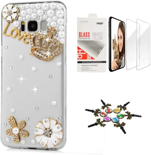 Vista 17 de Bling Case SSSGCDwSPSeries-31 - Funda con tapa y cristales brillantes (100 unidades)