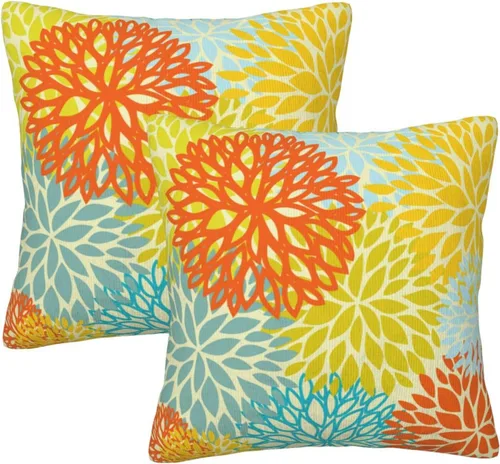 Vista 13 de Juego de 2 fundas de almohada con estampado de leopardo abstracto de animales africanos y vida silvestre, retro, fundas de almohada para decoración