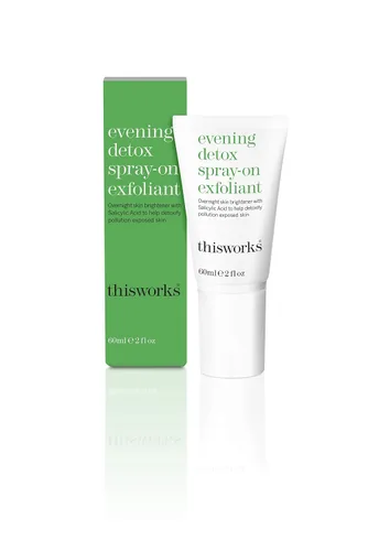 Vista 2 de ~thisworks Evening Detox Spray Exfoliante: Aclarador de la piel, 2.0 fl oz 2 fl oz