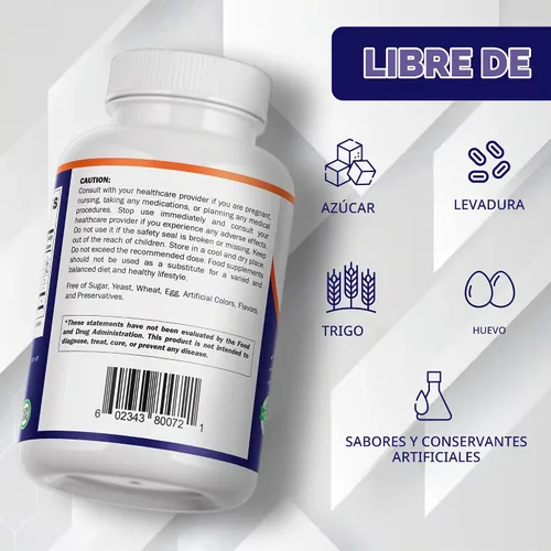 Vista 6 de Vitamatic Aceite de semilla de calabaza 2000 mg cápsulas de cápsulas, 180 cápsulas blandas