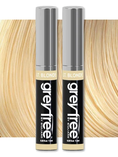 Vista 12 de Máscara de cabello para retoque de raíces para cabello gris, corrector de línea capilar de precisión para cejas y barba, paquete de 2 (marrón ceniza)