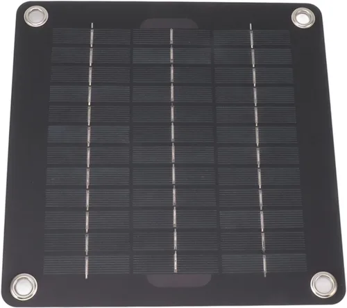 Vista 9 de Kit de panel solar, kit de panel solar portátil de 10 W, mantenedor de batería solar de 12 V con adaptador de encendedor de cigarrillos clip