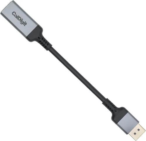 Vista 2 de CalDigit Adaptador activo DisplayPort 1.2 macho a HDMI 2.0b hembra 4K 60Hz, pantalla de alta actualización, color de 10 bits, HDR y soporte