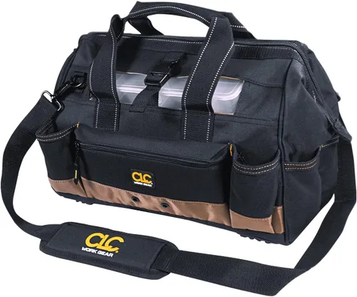Vista 5 de CLC Custom Leathercraft 1533 - Bolsa de mano de 12 pulgadas con bandeja superior de plástico