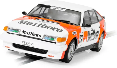 Vista 2 de Scalextric Rover SD1 Marlboro #27 1985 Supertourisme francés 1:32 Slot Race Car C4416