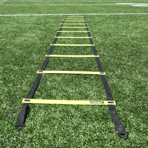 Vista 5 de PER4M Escalera de velocidad - Entrenamiento de velocidad y agilidad para baloncesto, fútbol, mejora del trabajo de pies, coordinación, rapidez