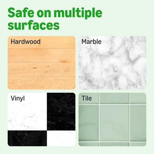 Vista 5 de Amazon Basics Paños de barrido en seco para limpieza de suelos, pelo de mascotas, polvo, suciedad, multisuperficie, desechable, se adapta a