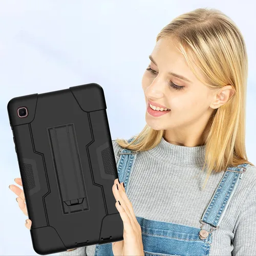 Vista 5 de Bingcok Funda para Galaxy Tab A7 Lite 8.7, resistente, resistente, de cuerpo completo, híbrida, a prueba de golpes, protección contra caídas