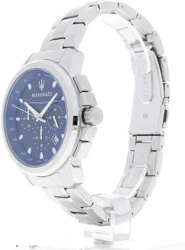 Vista 2 de Maserati successo Reloj analógico de cuarzo para hombre con pulsera de acero inoxidable R8873621002, Correa