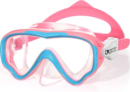 Vista 14 de Water Space Gafas de natación para niños con cubierta de nariz para niños y jóvenes de 3 a 15 años, lentes antiroturas con protección UV, sin fugas