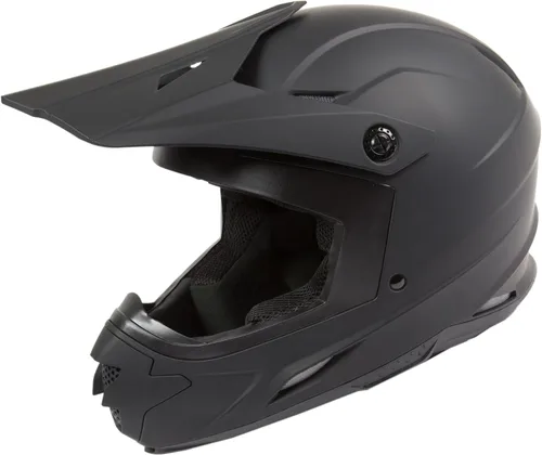 Vista 3 de Raider Off Road Z7 MX unisex para adultos (negro mate) (negro mate, talla M)