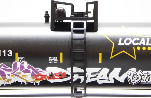 Vista 7 de Lionel Graffiti UNI-Body Tank CAR O Gauge 2223110-T