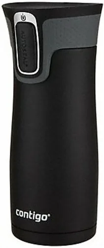 Vista 16 de Contigo AUTOSEAL West Loop - Taza de viaje de acero inoxidable aislada al vacío con tapa fácil de limpiar, 12 onzas, arándano