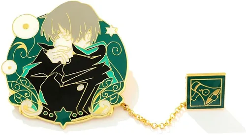 Vista 4 de Anime Enamel Pins - Cartoon Character Figure Cosplay Lapel Pin Metal Brooches Badges Gifts for Fans