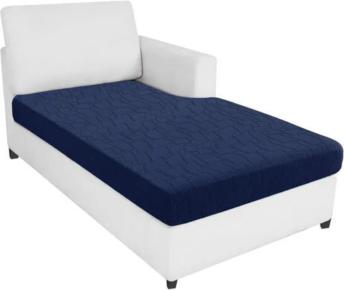 Vista 31 de MAXIJIN Fundas de cojín impermeables para sofá, funda de cojín individual de asiento de silla, fundas elásticas para sofá modular con parte inferior