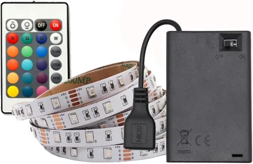 Vista 5 de OPSFALCON Soporte para 3 pilas AA, 3 cajas de batería AA, 3 cajas de soporte de batería AA de 1.5 V con interruptor de encendido/apagado y cubierta