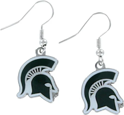 Vista 16 de aminco NCAA - Aretes colgantes con logotipo de la NCAA para mujer Georgia Tech Yellow Jackets