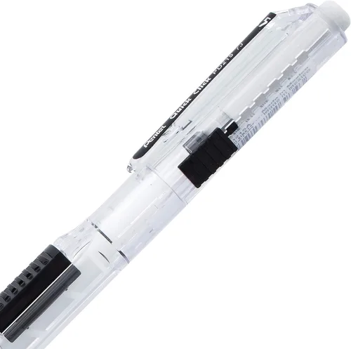 Vista 5 de Pentel QUICK CLICK - Portaminas, (0.5mm), cuerpo negro, caja de 12 (PD215A)