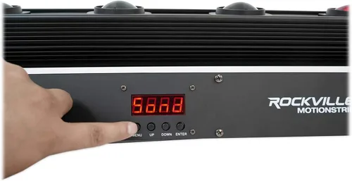 Vista 2 de Chauvet DJ Nimbus máquina de niebla de hielo seco nebulizador+tira de luz de cabeza móvil motorizada