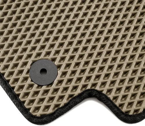 Vista 5 de Alfombrillas de auto de ajuste personalizado para todo tipo de clima para Mazda CX-3 2015-2023 - Aspecto elegante y ajuste de precisión (beige)