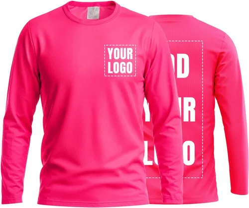 Vista 43 de La alta visibilidad reflexiva de las camisetas de la seguridad del logotipo de encargo Hola Vis de Verde neón - Estilo 8