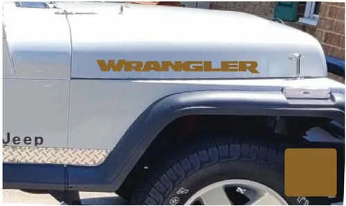 Vista 15 de Wrangler - Calcomanía para capó para Jeep Wrangler YJ (1986-1995) [rosa bebé] SJ4T7