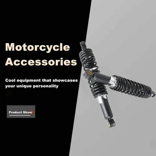 Vista 4 de 1 par de amortiguadores de 12.5 pulgadas (320mm) para motocicleta, reemplazo universal trasero para Yamaha Kawasaki Suzuki Sportster XL883 1200 Dirt