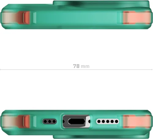 Vista 83 de Ghostek Covert Clear - Funda transparente para iPhone 15 Plus, silicona a prueba de golpes, compatible con accesorios Apple MagSafe, funda Negro