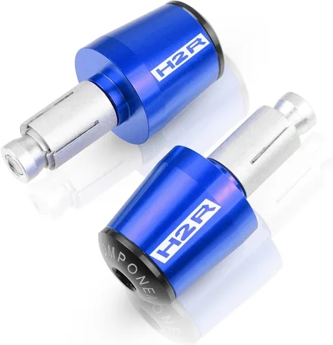 Vista 10 de Contrapeso 7/8 "22MM motocicleta accesorios mango extremos agarraderas barra manillar para Kawasaki para Ninja H2R H2 R 2015 2016 2017