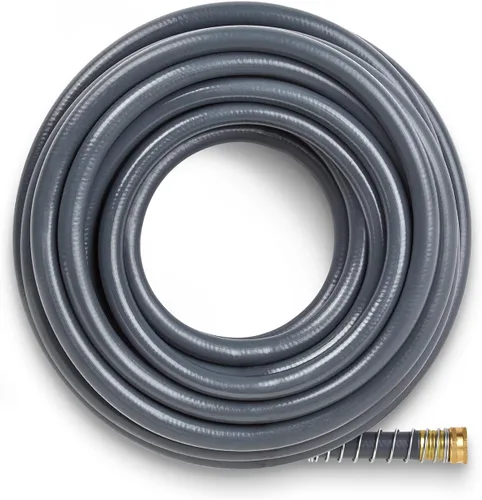 Vista 3 de Manguera Gilmour Flexogen 10058050, de 8 capas, 58 pulgadas por 50 pies, gris, Verde azulado