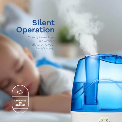 Vista 4 de Humidificadores de niebla fría para dormitorio, humidificador de habitación grande de 3.5 L, humidificador personal con boquilla giratoria de 360