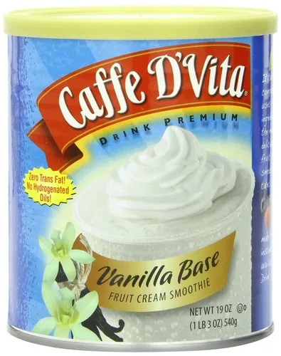 Vista 19 de Caffe D'Vita Batido de crema de frutas de té verde, latas de 19 onzas (paquete de 6)