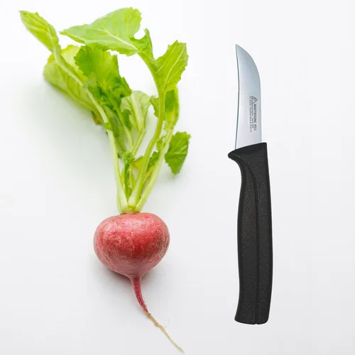 Vista 7 de Cuchillo Mondador de 2.5 Pulgadas - MATTSTONE HILL Cuchillo Mondador Pico de Pájaro, Para Pelar y Mondar Frutas y Verduras, Hoja Delgada, Acero