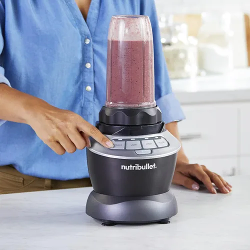 Vista 6 de NutriBullet - Mezclador combinado con tazas individuales, 1000 W