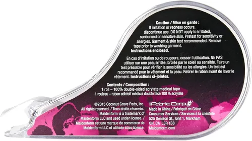 Vista 2 de Maidenform Women 's Fashion dispensador de cinta, talla única , Transparente