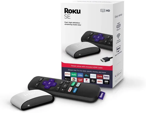 Vista 5 de Roku SE Reproductor multimedia de transmisión (negro)
