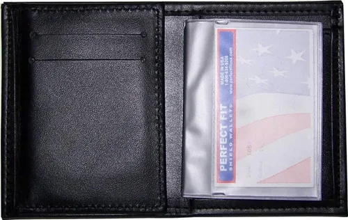 Vista 2 de Billetera empotrada con insignia de la policía de Baltimore (Cutout PF135, 3.35 pulgadas de alto)