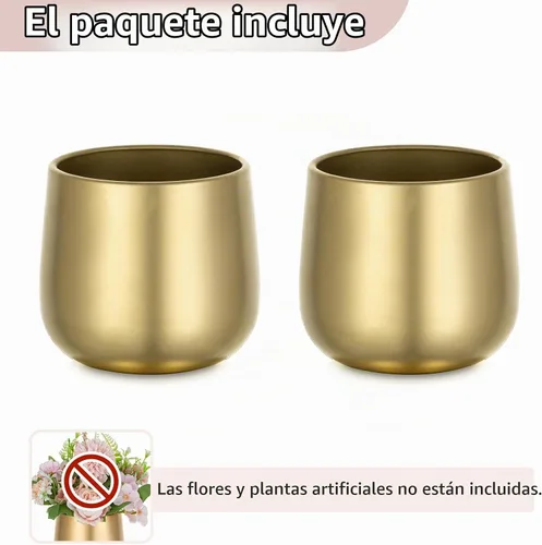 Vista 7 de NUPTIO Jarrones Dorados Pequeños para Centros de Mesa: 2 Piezas Jarrón de Trompeta de Flores Vintage de 3.94 Pulgadas Jarrón de Compota de Metal